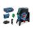 Нивелир лазерный Bosch Professional GCL2-50CG зеленый луч +RM2+BM3 чехол кейс (0.601.066.H00)