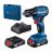 Шуруповерт-дрель аккумуляторная Bosch Professional GSR 185-LI 2х2.0Аh