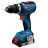 Шурупокрут-дриль ударний акумуляторний Bosch Professional GSB 18V-65 2х2Аh + ЗП GAL18V-20 + кейс