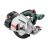 Пила циркулярная ручная Metabo MKS 18 LTX 58 600771700
