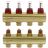 Коллектор Danfoss FHF 4+4 с ротаметрами 088U0524