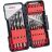 Набор сверл Bosch HSS PointTeQ ToughBox 18 шт