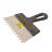 Шпатель зубчастий MASTER TOOL 150 x 8 x 8 мм