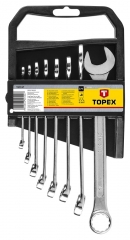 Купити Ключі комбіновані TOPEX 6-19 мм 8 шт 35D352