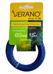 Купити Ліска для мотокоси VERANO 71-786 2,4 мм