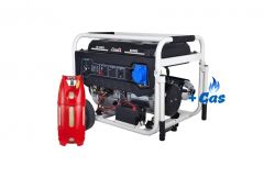 Купить Двухтопливный генератор Matari MX9000EA Газ-Бензин
