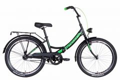 Купить Велосипед Formula 24 ST SMART Vbr 2021 15 (черн-зел ``м``) + фонарь