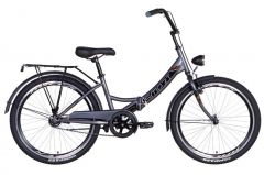 Купить Велосипед Formula 24 ST SMART Vbr 2021 15 (сер-черн) + фонарь