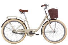 Купить Велосипед Dorozhnik 26 ST LUX Velosteel 2021 17 (бежевый)