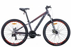 Купить Велосипед Leon OPS-LN-26-065 SUPER JUNIOR AM антрац.кр. (м)