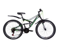 Купить Велосипед Discovery 26 ST CANYON AM2 Vbr 2021 17,5 (черн-зел, бел ``м``)