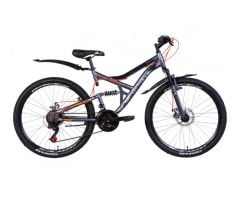Купить Велосипед Discovery 26 ST CANYON AM2 DD 2021 17,5 (граф-черн, оранж)