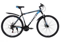 Купити Велосипед Titan 27,5 Energy 2021 Рама-17 чорний-синій-білий