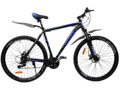 Купити Велосипед Cross 29`` Hunter 2022 Рама-20`` чорний-синій