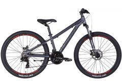 Купить Велосипед Leon 26 AL SUPER JUNIOR SE AM preload DD  рама-13`` антрацитовый с красным (м)2022