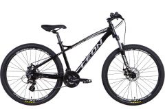 Купить Велосипед  Leon 27.5 AL XC-90 SE AM Hydraulic lock out DD  рама-19`` черно-белый c серым     2022