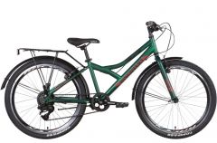 Купить Велосипед Discovery 24 ST FLINT Vbr рама-13`` темно-зел с крас (м)