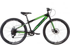 Купить Велосипед Discovery 26 ST ATTACK DD  рама-13`` черно-зеленый 2022