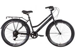 Купить Велосипед ST 26`` Discovery PRESTIGE WOMAN Vbr  рама-17`` черный (м) с багажником зад St, с крылом