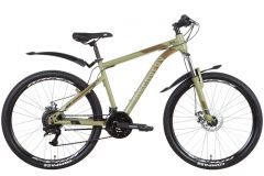 Купить Велосипед Discovery ST 26 TREK AM DD рама-18 хаки (м) с крылом Pl 2022