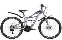 Купить Велосипед Discovery 26 ST TRON AM2 DD  рама-15`` серебристо-черный (м)Pl 2022