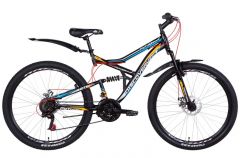 Купить Велосипед Discovery 27.5 PYTHON AM2 DD  рама-19`` ST черно-синий с красным (м)