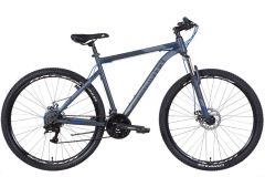 Купить Велосипед Discovery ST 29 TREK AM DD рама-19 темно-серый с синим (м) 2022