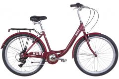 Купити Велосипед Dorozhnik 26 RUBY Vbr рама-17`` AL темно-червоний