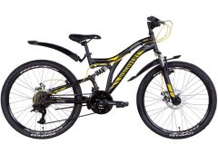 Купить Велосипед Discovery 24 ROCKET AM2 DD рама-15`` ST с крылом Pl 2022