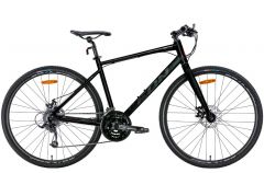Купить Велосипед Leon 28 HD-80 DD рама-21`` AL 2022 черно-белый с красным