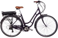 Купить Электровелосипед Dorozhnik 28 CORAL рама-19 350Вт 36В, 12.5АЧ, САП, сливовый 2022