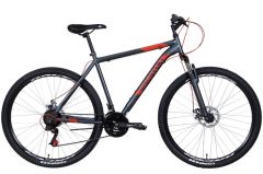 Купить Велосипед Discovery 29 RIDER AM DD рама-19`` ST 2022 темно-серебристый с красным (м)