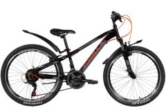 Купить Велосипед Formula 24 FOREST AM Vbr рама-12,5`` ST с крылом Pl 2022 черно-оранжевый