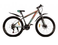 Купить Велосипед Cross 26`` Fast-Рама-15`` gray-green orange