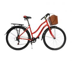 Купити Велосипед Cross 28`` Elegant 2022 Рама-19`` red