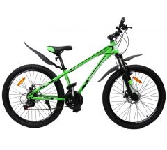 Купить Велосипед CrossBike 26`` Racer 2022 Рама-13`` green-black