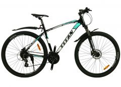 Купить Велосипед Titan 29`` Gefest 2022 Рама-20`` black-white-turquoise