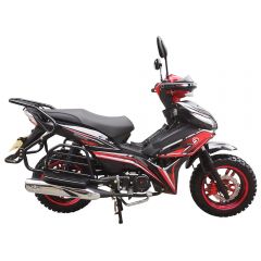 Купить Мотоцикл Spark SP125C-4H (Заводская упаковка) (Черный с красным)