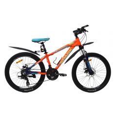 Купить Велосипед SPARK TRACKER 24`` ал13`` ам лок-аут диск неоновый оранжевый