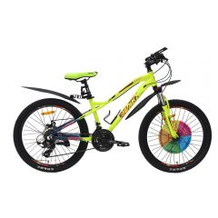 Купить Велосипед SPARK HUNTER 14 24 (неоновый желтый)