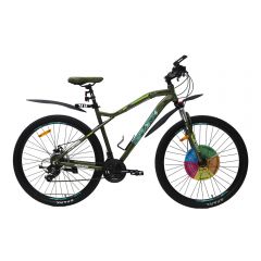 Купити Велосипед SPARK HUNTER 29 ал20 ам лок-аут диск перловий мілітарі зелений