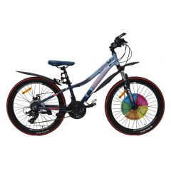 Купить Велосипед SPARK MONTERO 24 ал 11 ам лок-аут диск голубой