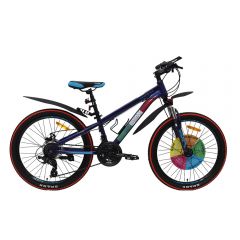 Купить Велосипед SPARK FORESTER 2.0 24 ст11 ам лок-аут диск жемчужный темно-синий