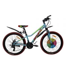 Купить Велосипед SPARK WAVE 26 ст12 ам лок-аут диск жемчужный светло-голубой