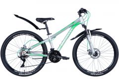 Купить Велосипед Discovery 26 TREK AM DD РАМА 18 2024 серебристый