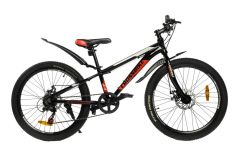 Купити Велосипед CrossBike 24 Dragster Susp Рама 11 black-red