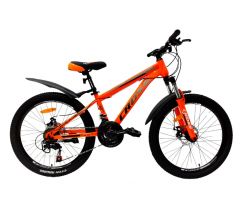 Купити Велосипед Cross 24 Fast 2023 Рама-12 orange-grey