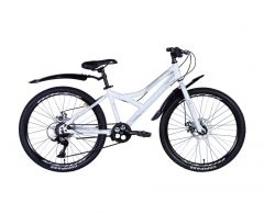 Купить Велосипед Discovery 24 ST FLINT DD рама-13 белый (м)