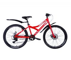 Купить Велосипед Discovery 24 ST FLINT DD рама-13 красный