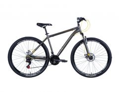 Купити Велосипед Discovery 29 ST RIDER AM DD frame-21 темно-сірий з жовтим
